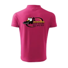 Bagrista v kruhu - vlastný nápis