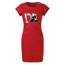 Bager bez nápisu čiernobiely