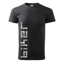 Biker nápis na výšku reťaz