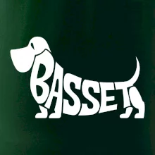 Basset nápis v tele