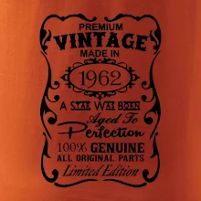 Vintage Etiketa - 1962