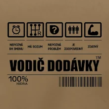 Čiarový kód - Vodič dodávky
