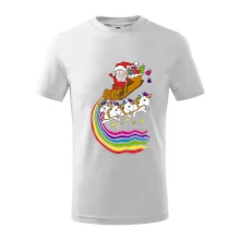 Santa a jednorožce (Pecka design)