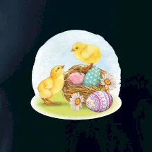 Veľkonočné kuriatka Veľkonočné kuriatka