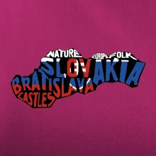 Mapy - názvy miest - Slovensko