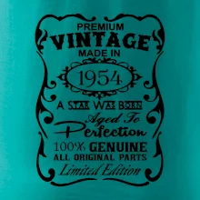 Vintage Etiketa - 1954