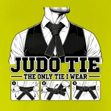Judo tie jediná kravata