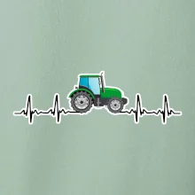 Traktor farebný ekg