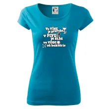 Vo víne je pravda, v pive je sila, vo vode sú baktérie