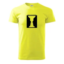 What do you see first? Pohár - Tváre