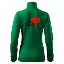 I love running dievča