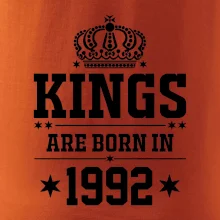 Kings are born in 1992