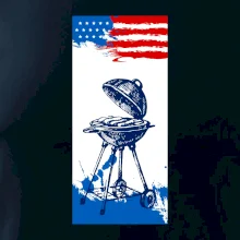 USA BBQ draw grill