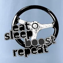 Eat Sleep Boost repeat Eat Sleep Boost repeat