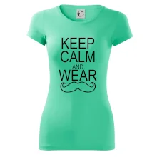 Keep calm and wear mustache Keep calm and wear mustache