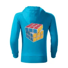 Rubikova kocka kreslená