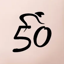 Cyklista oslavuje päťdesiatku (50)