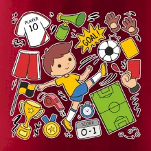 Malý futbalista ikony Malý futbalista ikony