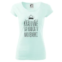 Kráľovné sa rodia v novembri