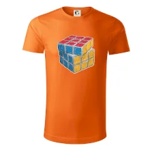 Rubikova kocka kreslená