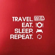 Eat sleep travel - Van Eat sleep travel - Van