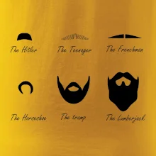 Types of men - Mustache - fúziky Types of men - Mustache - fúziky