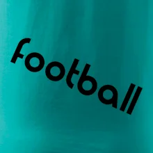 FOOTBALL nápis šikmo FOOTBALL nápis šikmo