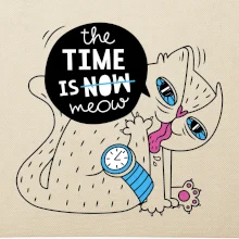 The time is meow