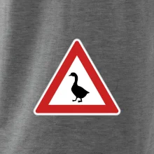 Dopravná značka - Pozor hus Dopravná značka - Pozor hus