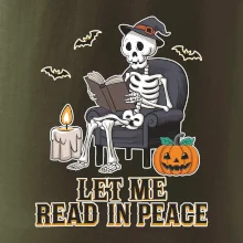 Let me read in peace