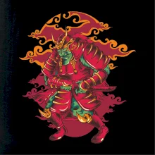 Red samurai Red samurai