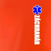 Nápis Záchranár + hviezda