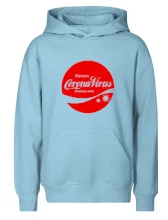 Corona virus pandemic logo