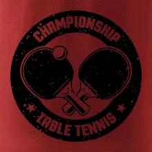 Championship Table tennis - kulatý