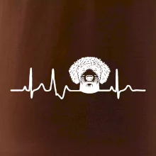 Lagotto romagnolo hlava EKG