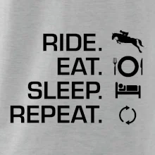 Ride Eat Sleep Repeat Kôň Ride Eat Sleep Repeat Kôň