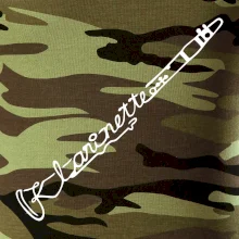 Klarinet nápis Klarinet nápis