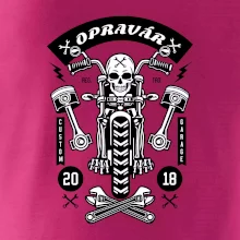 Motorkár  lebka opravár