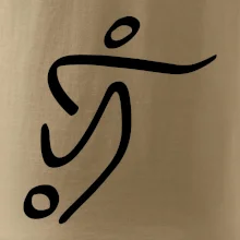 Fotbalista silueta Fotbalista silueta