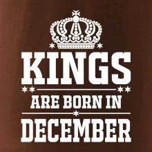 Kings are born in December