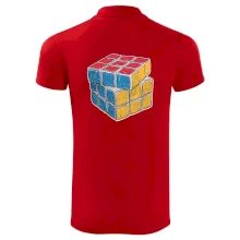 Rubikova kocka kreslená