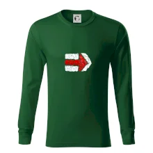 Párová turistická značka červená Párová turistická značka červená