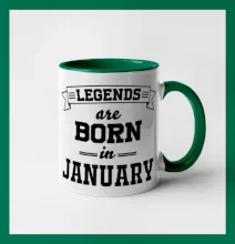 Legends are born in January