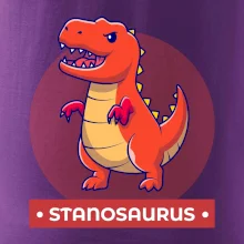 Dinosaurie mená - oranžový dinosaurus