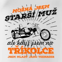 Možná jsem starší muž - tříkolka