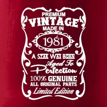 Vintage Etiketa - 1981