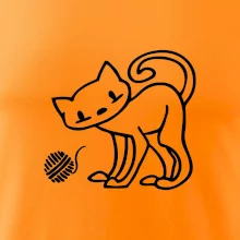 Mačka - Klbko - prsia Mačka - Klbko - prsia