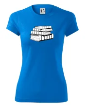 Knihy čiernobiele na sebe