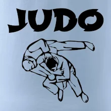 Judo nápis + postavy