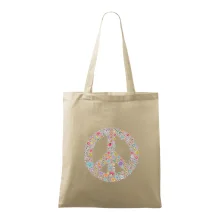 Peace symbol lístočky